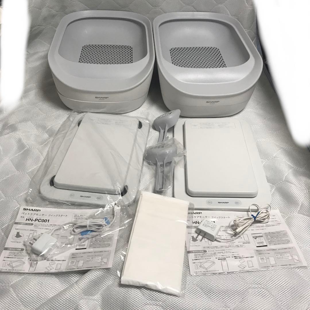 c未確認 見た目良品 猫トイレ シャープ ペットケア モニター HN-PC001