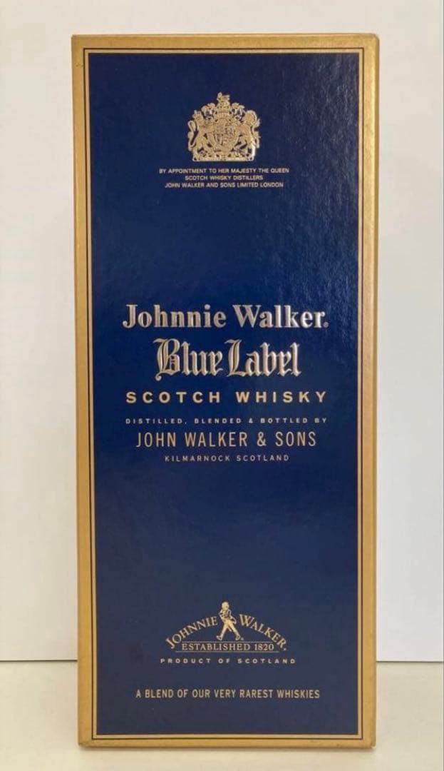 【未開封】ジョニーウォーカー　ブルーラベル　スコッチ　ウイスキー