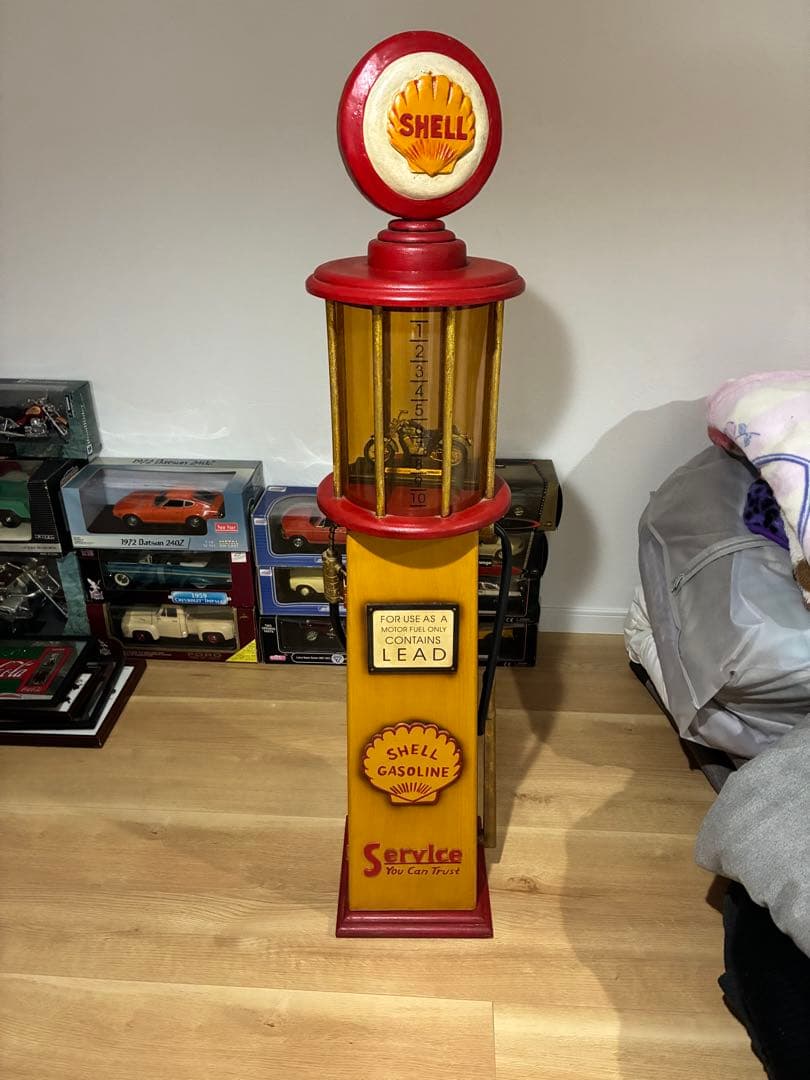 シェル　アンティーク　木製　雑貨　アメリカン