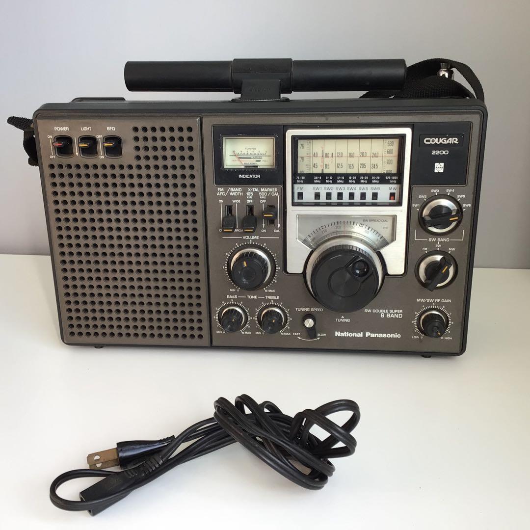 No.02 Panasonic Cougar 2200ラジオチューナー