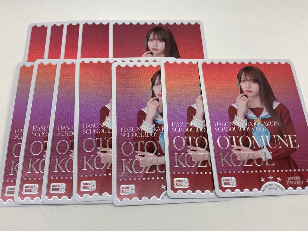 ラブライブ！オフィシャルカードゲーム　ラブカ　乙宗梢 PE 12枚