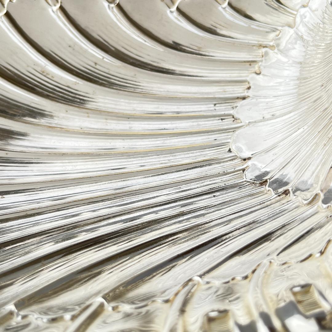 リスのナッツボウル / センターピース【シルバープレート】大型