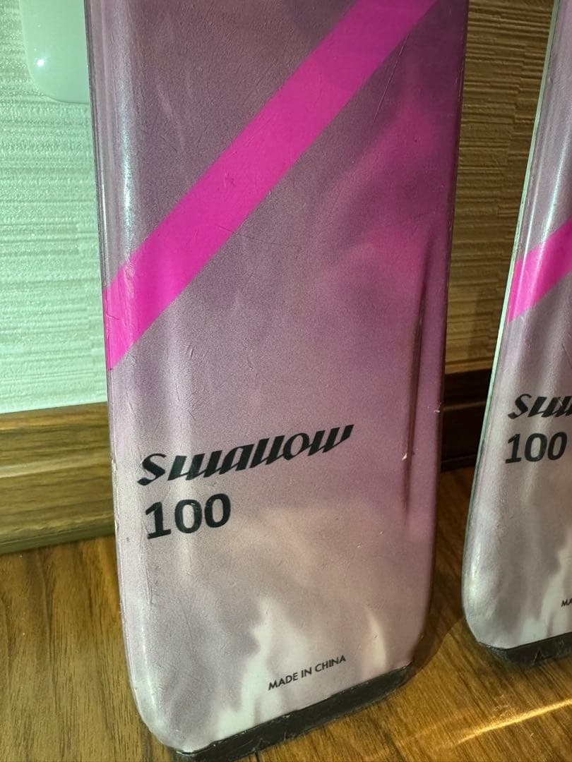 スワロースキー板100cmスラロームストック80cmヘルトスキーブーツ20cm