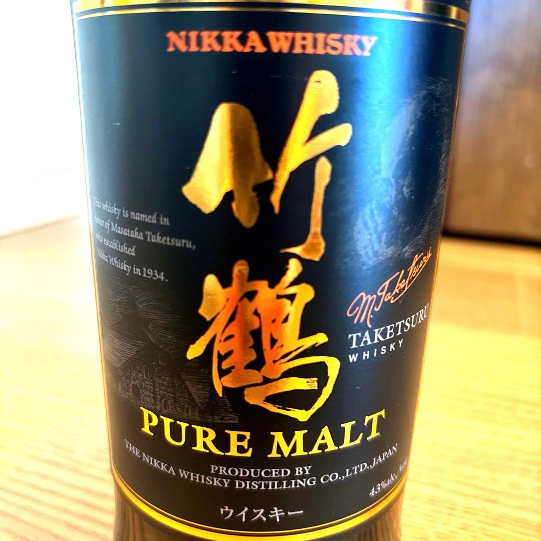 竹鶴 ピュアモルト ウイスキー 未開封