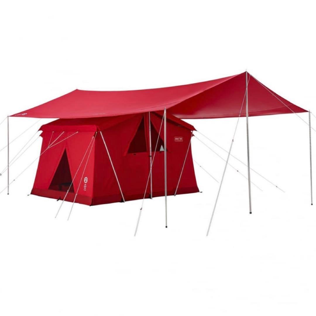 き*様 coleman テント&タープ|赤|ほぼ新品 120thアニバーサリーモ