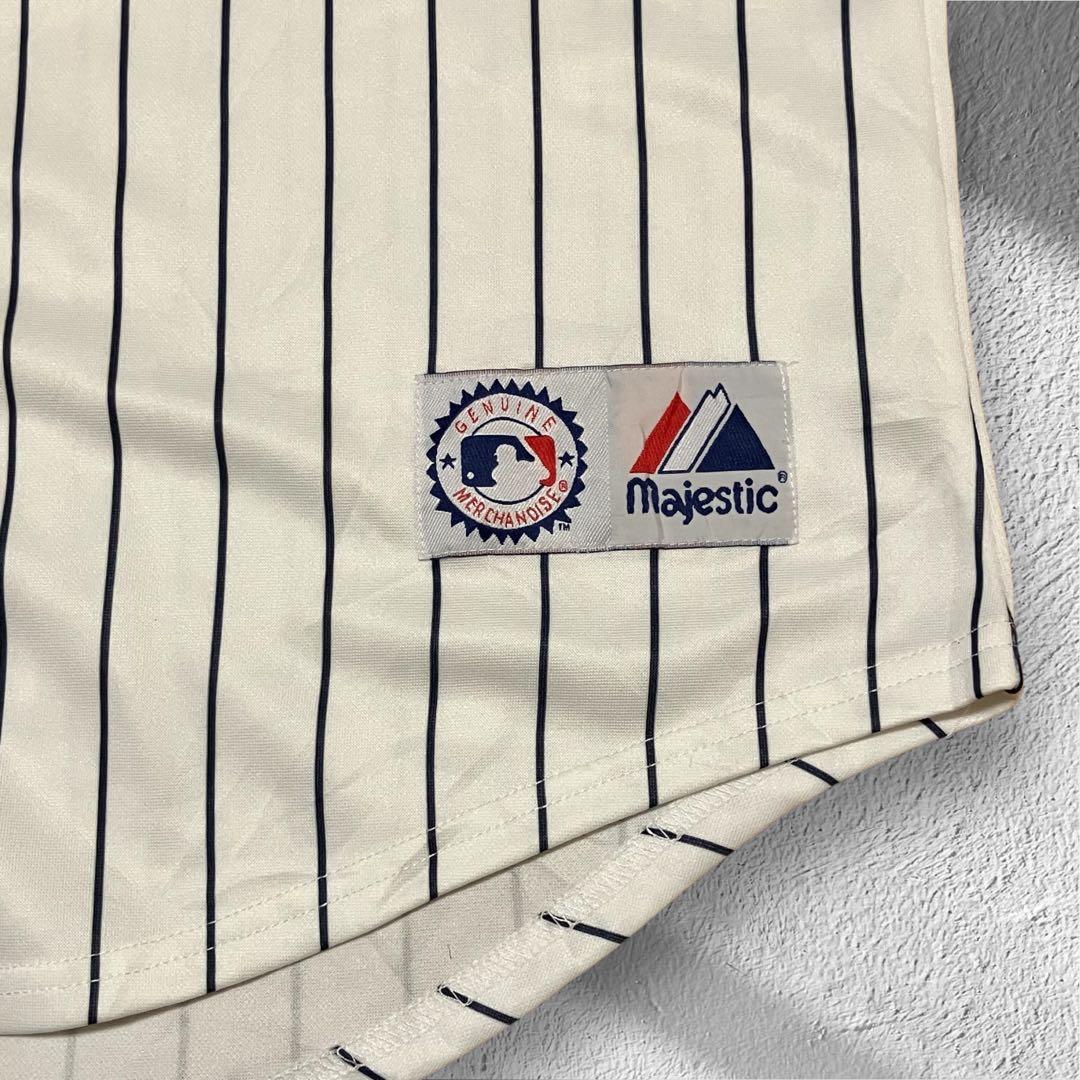 【デッドストック】00s マジェスティック ヤンキースユニフォーム チェンバレン