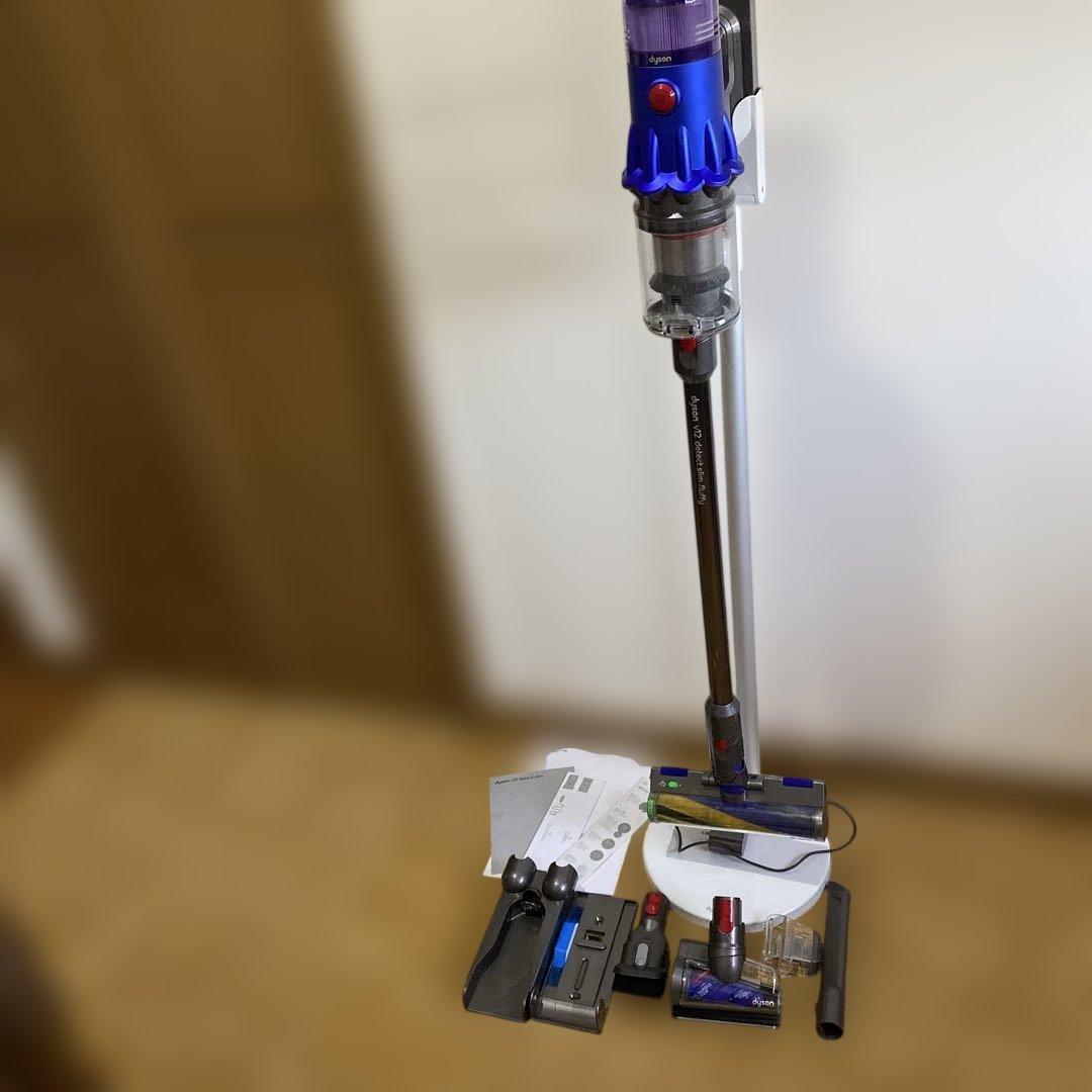 Dyson v12 detect slim fluffy 本体スタンド付き