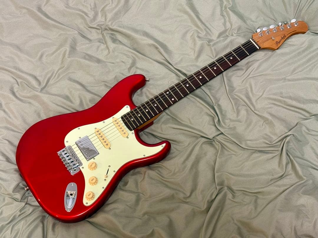 Bacchus BST-2-RSM/R CAR エレキギター