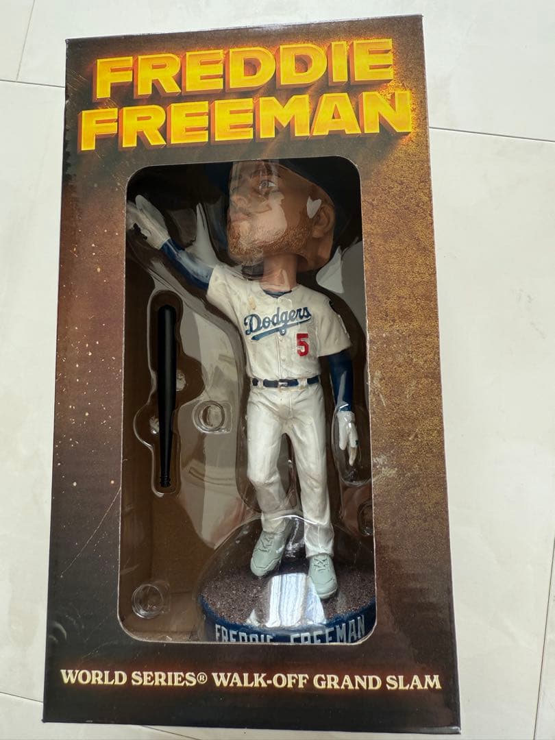 2025年4月　LA ドジャース　球場配布　フリーマン　未開封