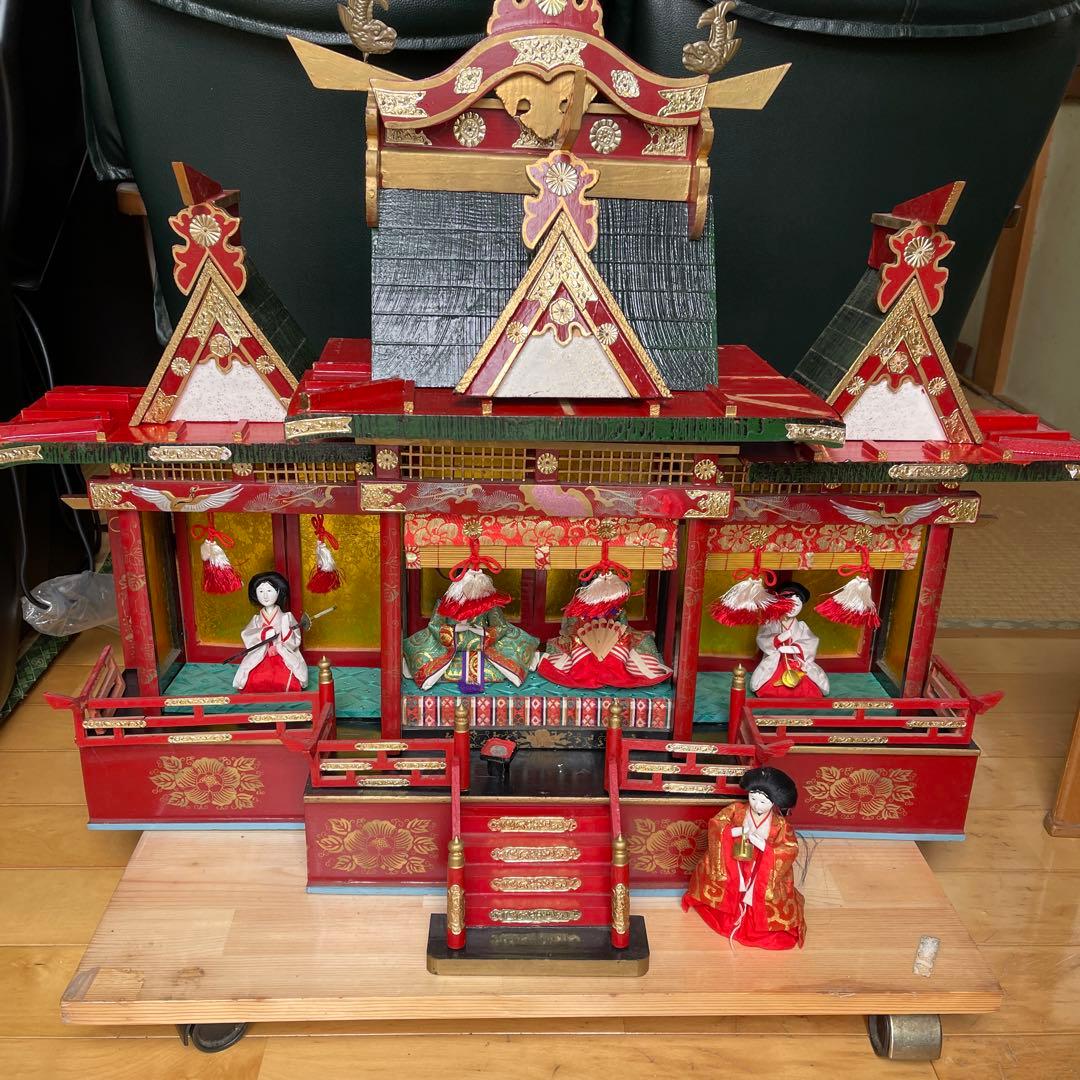 希少　御所飾り雛人形　昭和初期レトロ