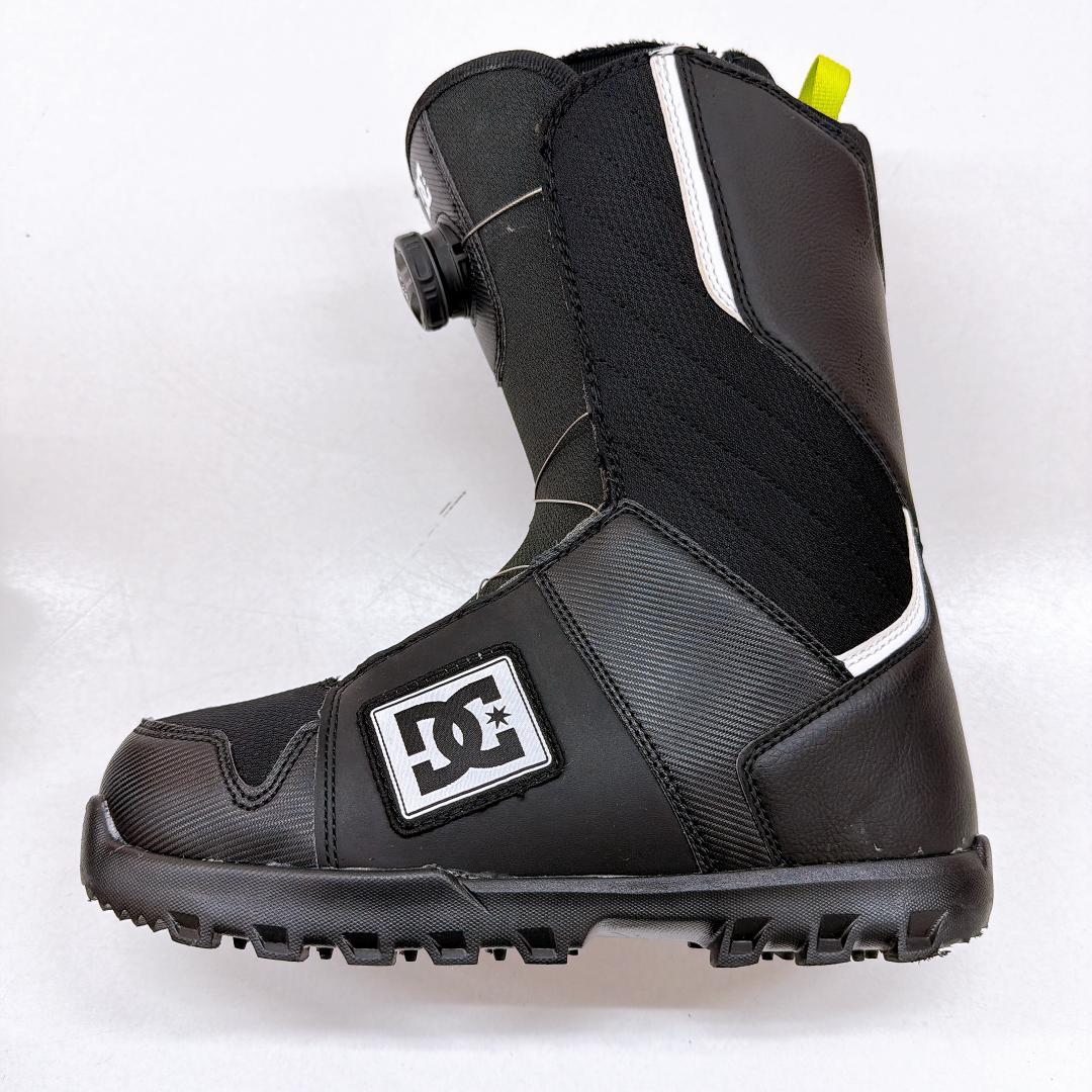 【良品】DC スノーボードブーツ BOA ブラック　25.5cm　メンズ