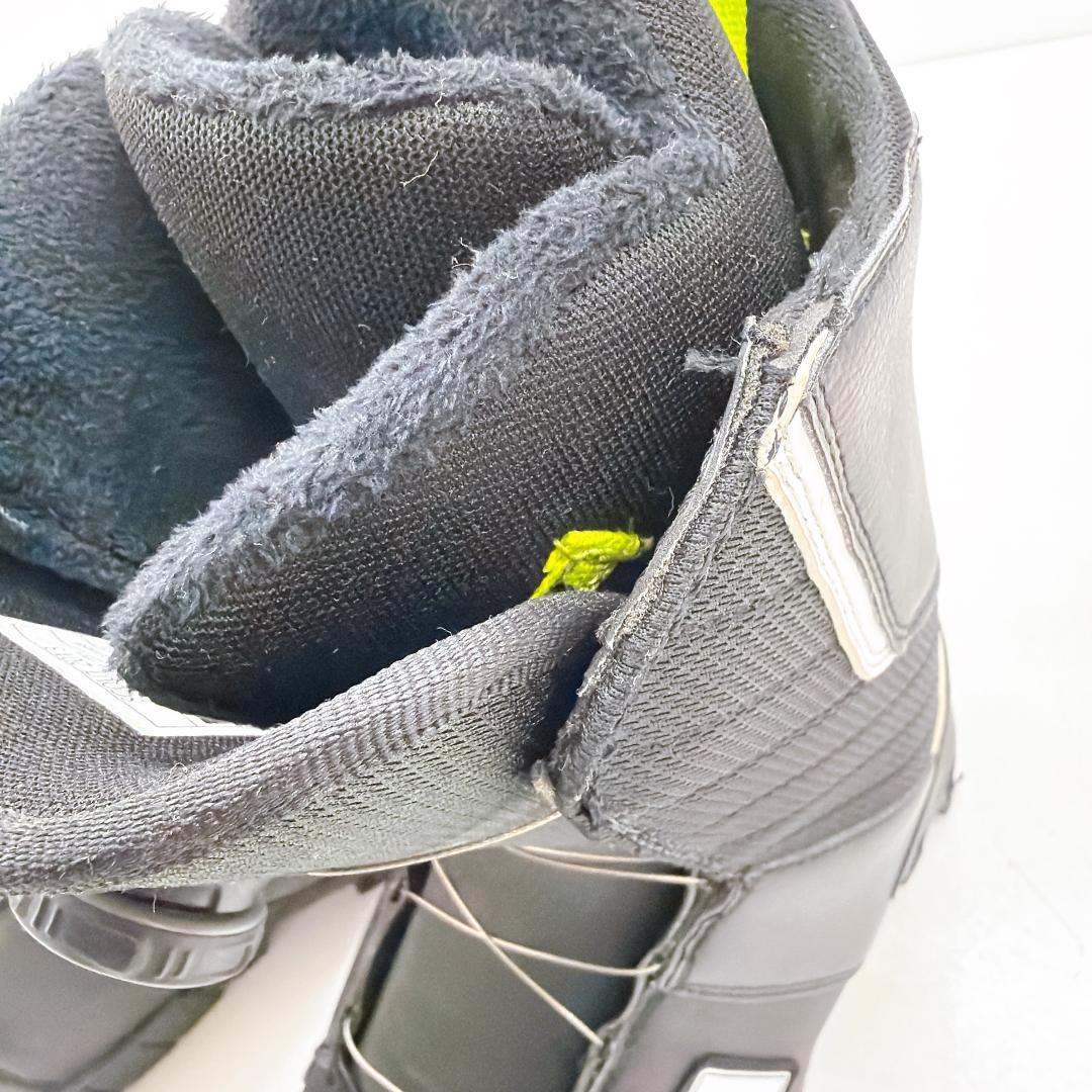 【良品】DC スノーボードブーツ BOA ブラック　25.5cm　メンズ