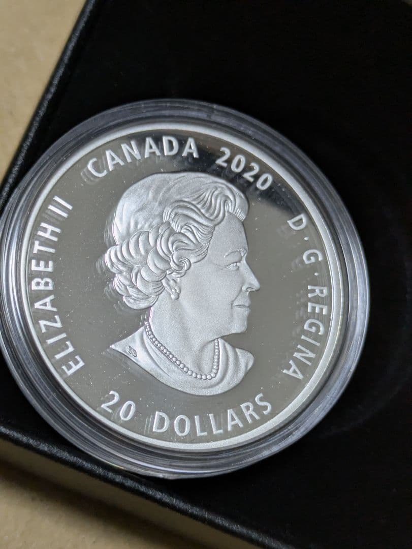 カナダ　ビル・リード1オンス純銀
