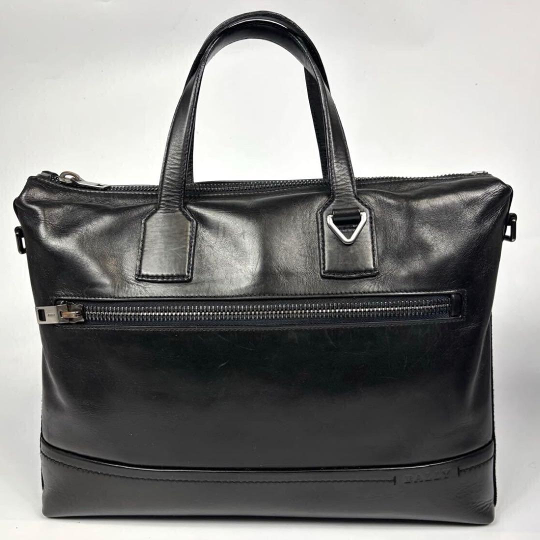 BALLY バリー ビジネスバッグ トレインスポッティング 2way 黒