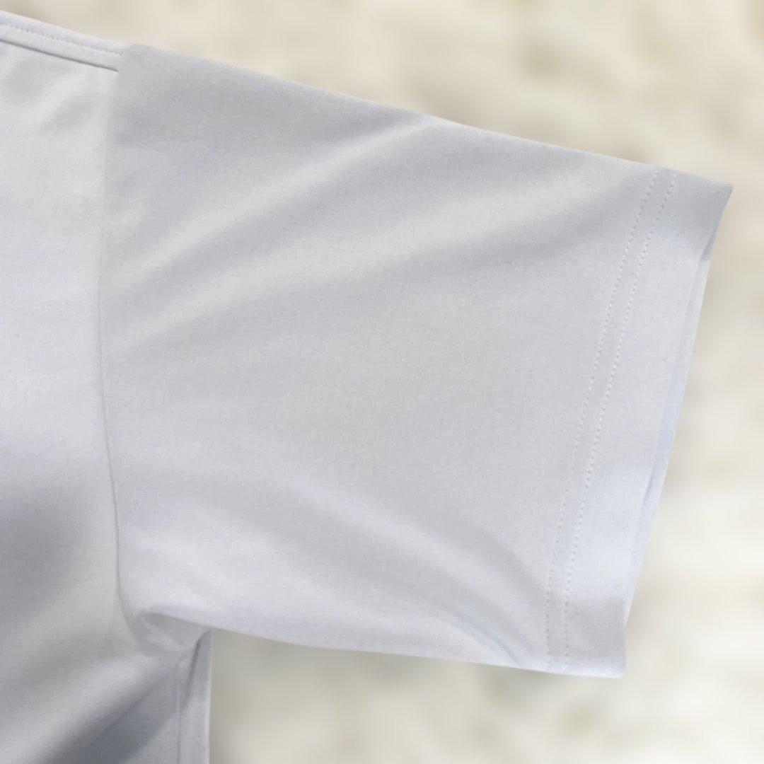 MARK&LONA モックネック　半袖 Tシャツ スカル　ゴルフ　L 伸縮性