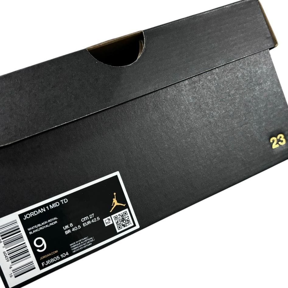 【新品】27㎝ ジョーダン ナイキ 1 ミッド TD スパイク 野球 シューズ