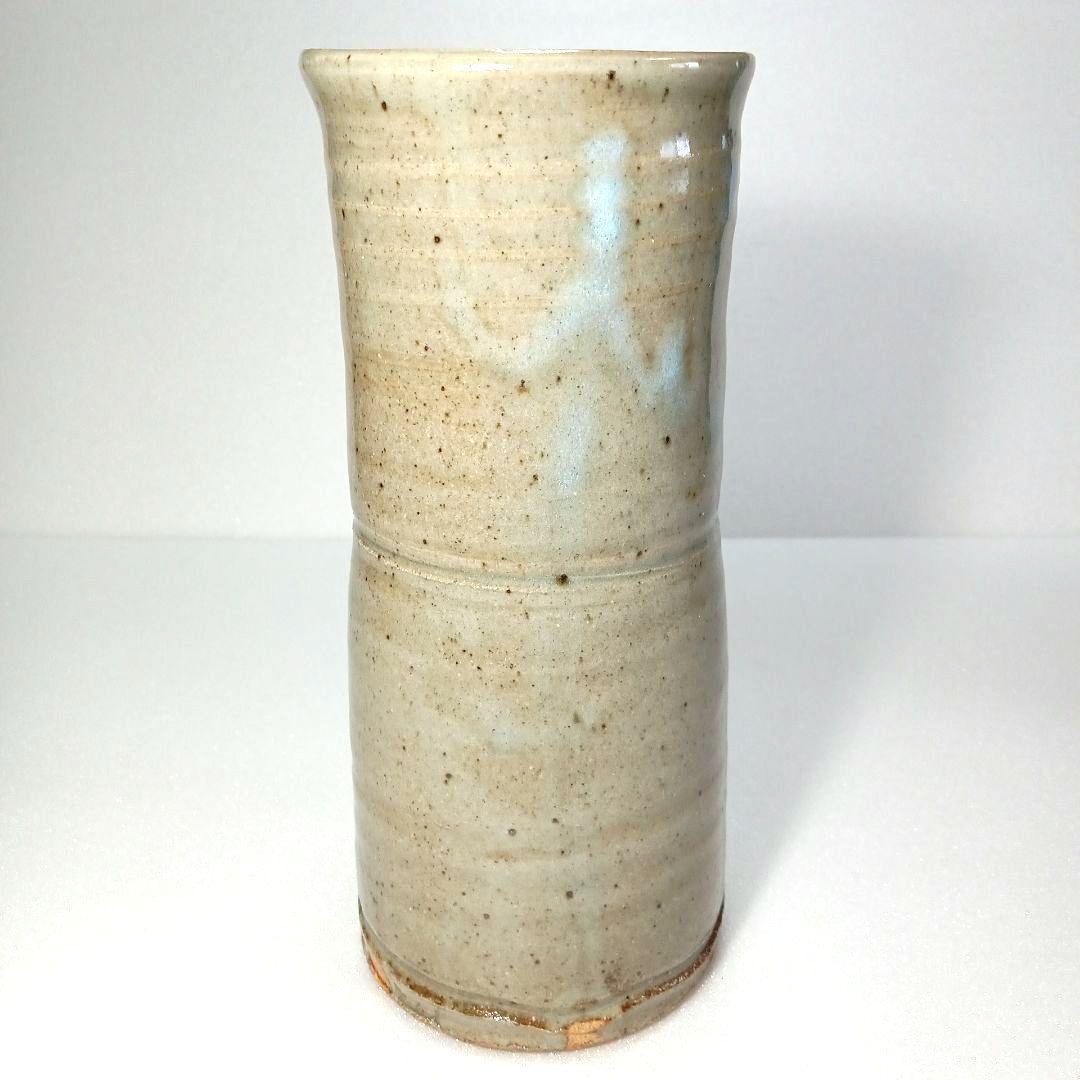 絵唐津 花生 (花入れ) 藤原 一門 茶道具