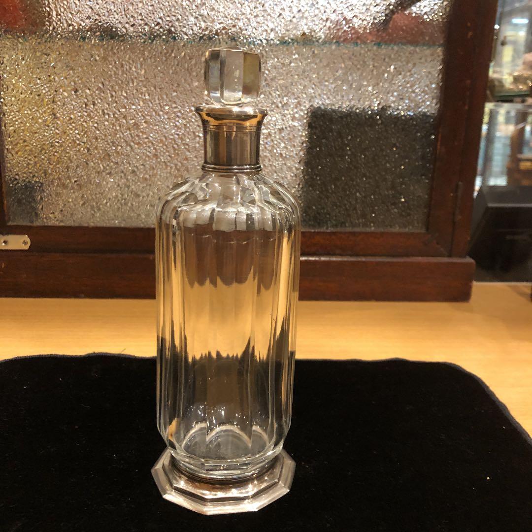 オールドバカラ　刻印付スターリングシルバー　 パヒュームボトル