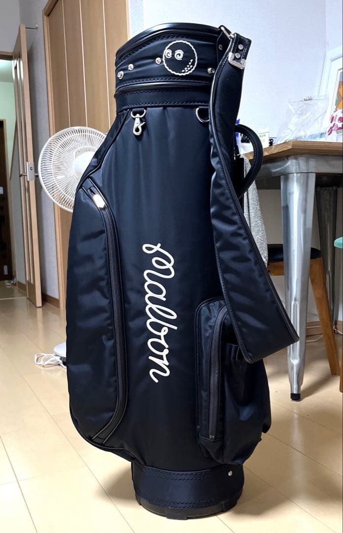 Malbon × PORTER コラボ　キャディーバッグ　黒　中古品