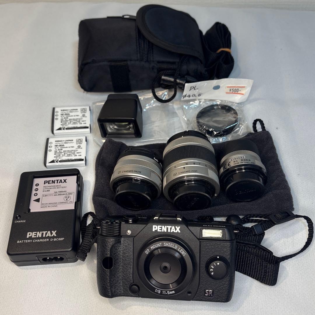 PENTAXQ10 ボディとレンズ ショット数422枚