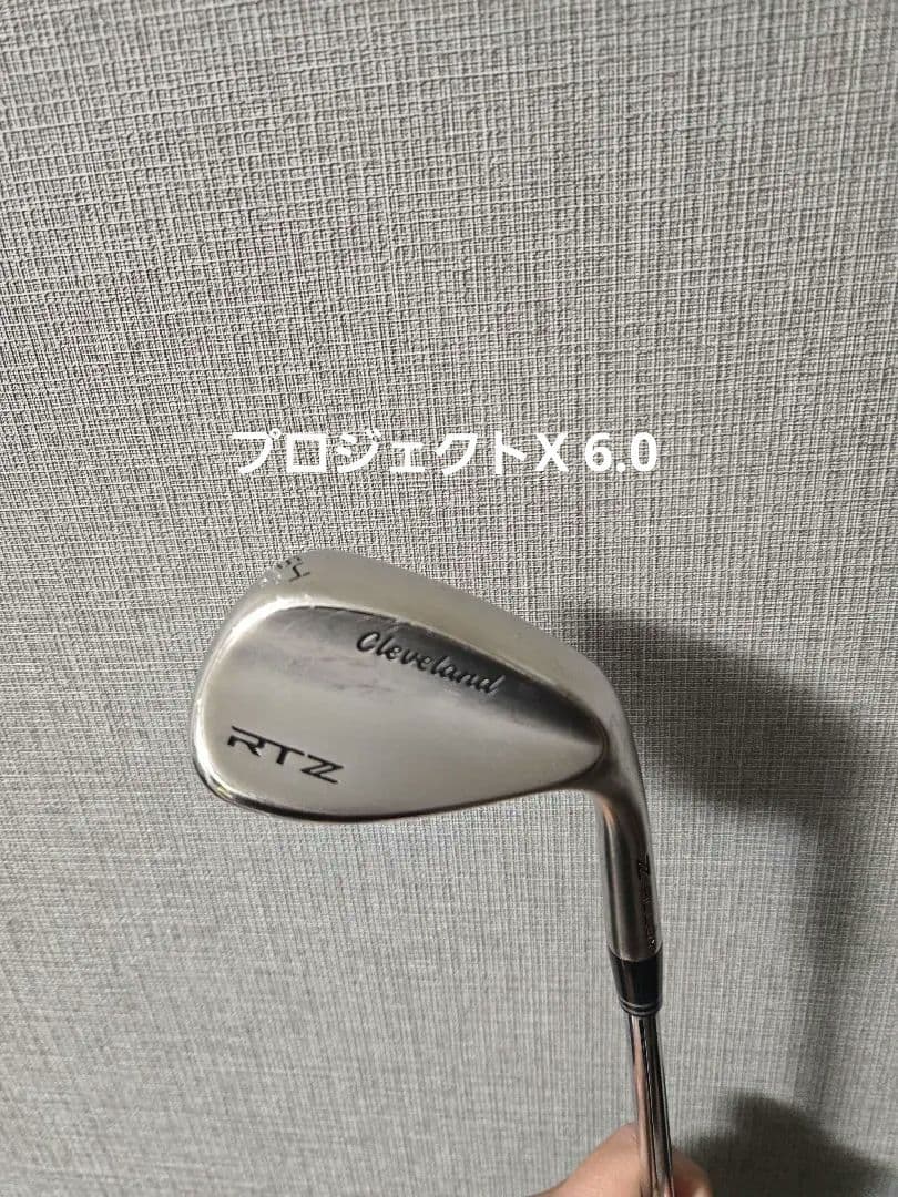Cleveland RTZ 54度　プロジェクトX 6.0 ソール加工