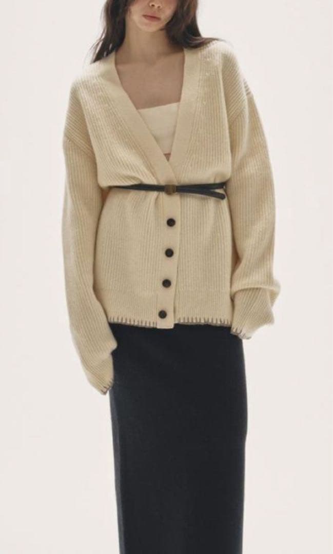 新品未使用⭐︎ todayful Wool Ribknit Cardigan