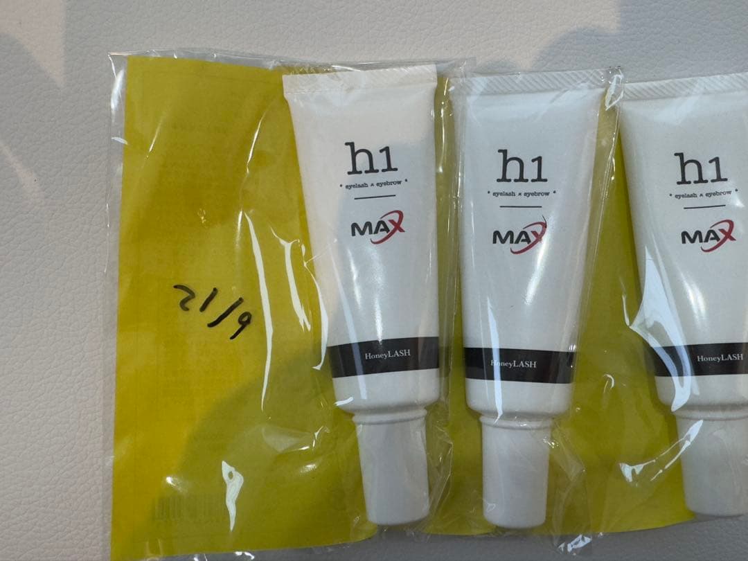 h1max まつげパーマ/セッティングクリーム3本