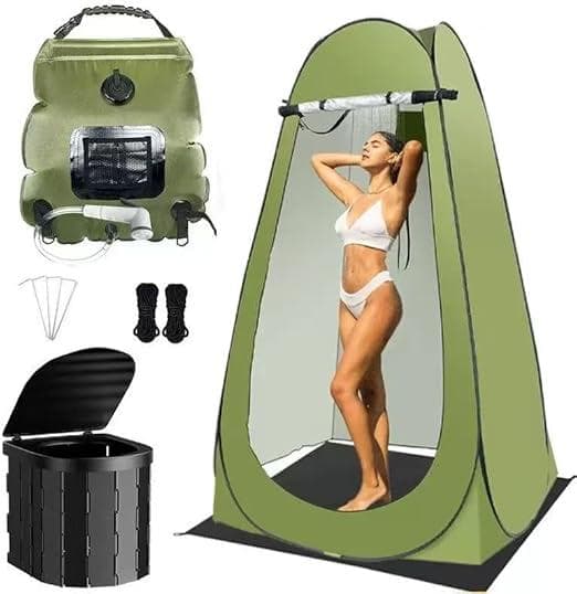 簡易トイレセット 防災トイレ 仮設トイレ 折りたたみ トイレテント シャワー