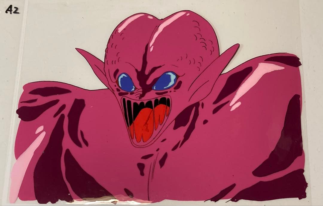 d３７　鉄人２８号セル画【4枚】背景画・動画付き