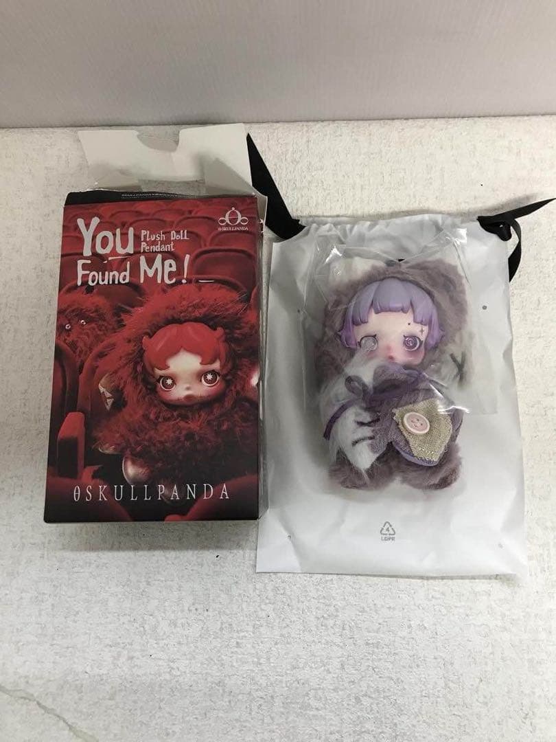 ぬいぐるみ POPMART SKULLPANDAYou Found Me! 2点