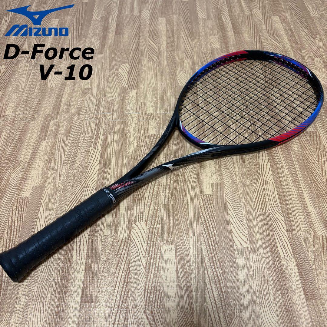 MIZUNO ミズノ d-force V-10 ソフトテニスラケット 軟式 0U