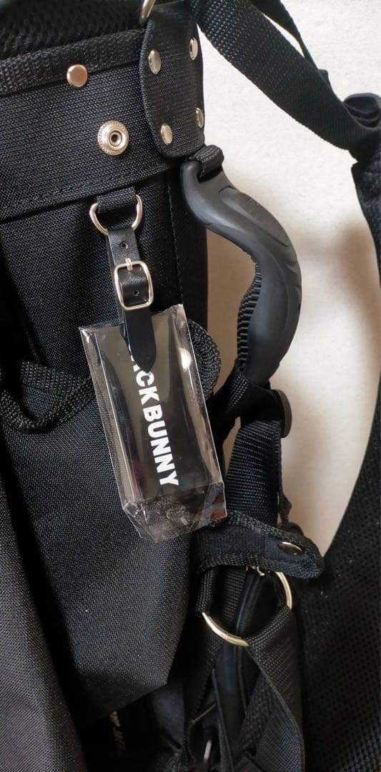 新品 ジャックバニー by パーリーゲイツ ブラック ツアー キャディバッグ