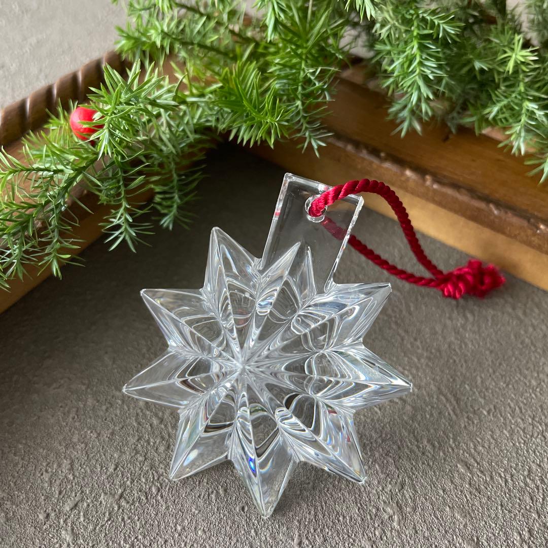 Baccarat ノエル クリスマスオーナメント　スター
