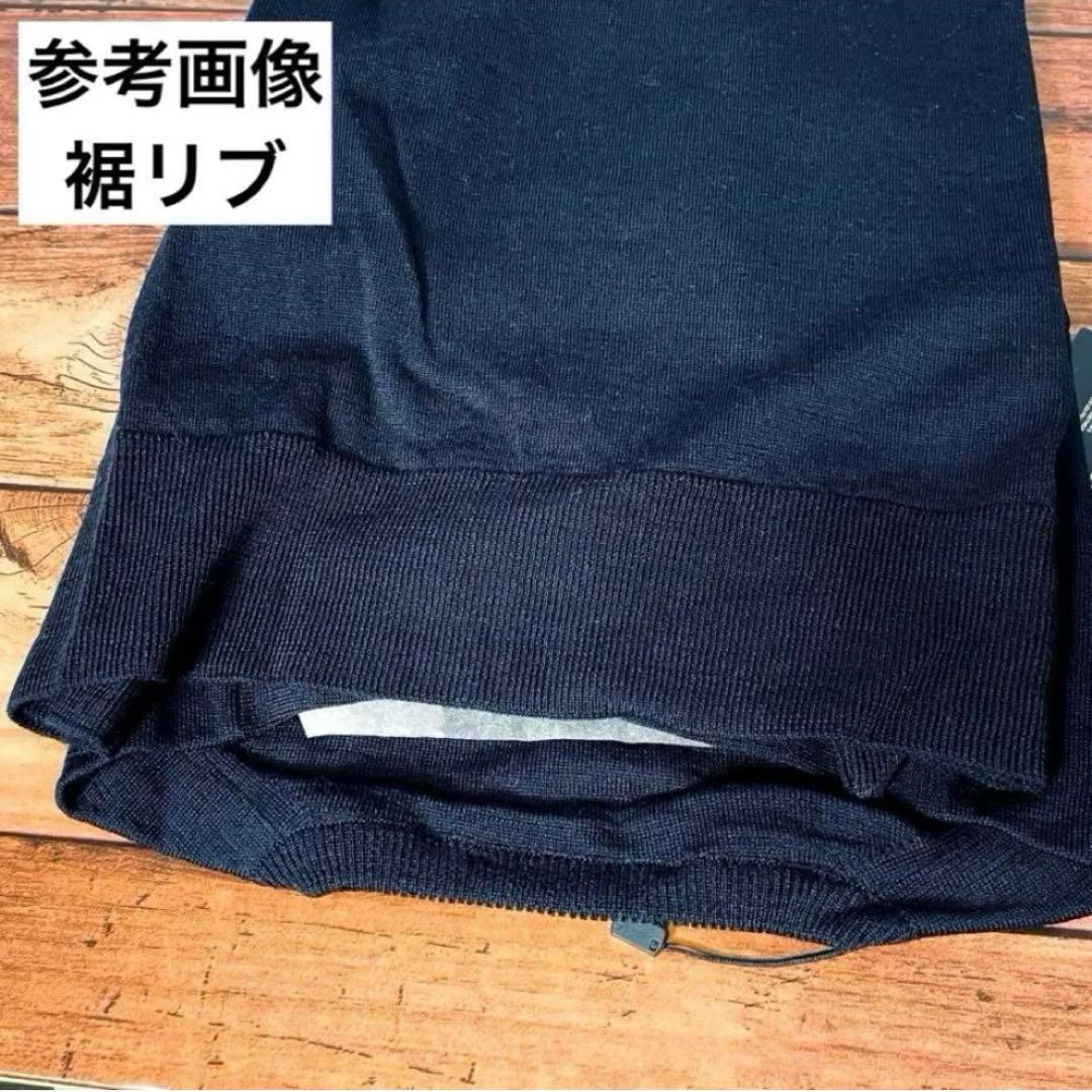 【袋入り新品】ジョンスメドレー Vネックニット ASHMOUNT ネイビー M