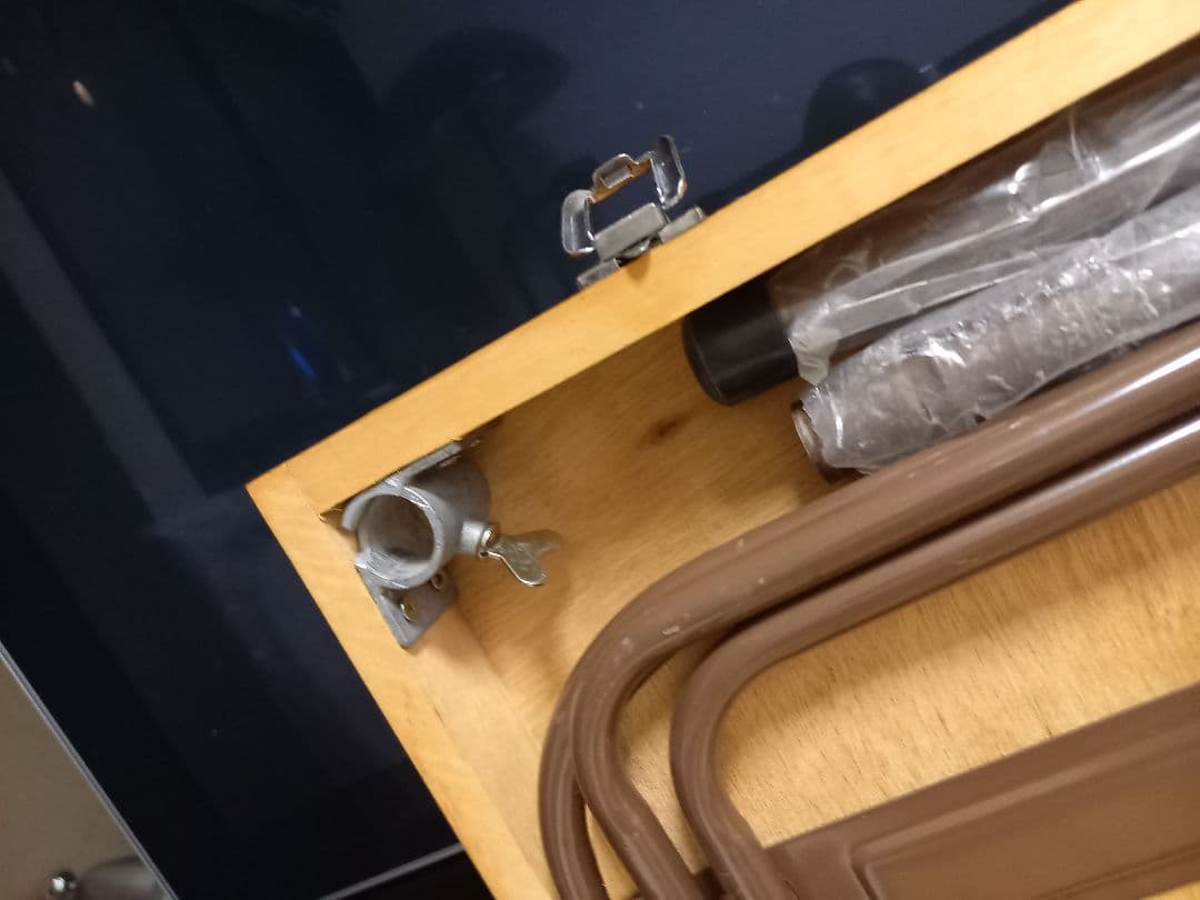 美品　OUTDOOR LIFE　ウッド　キャンピング　テーブル　チェア　セット