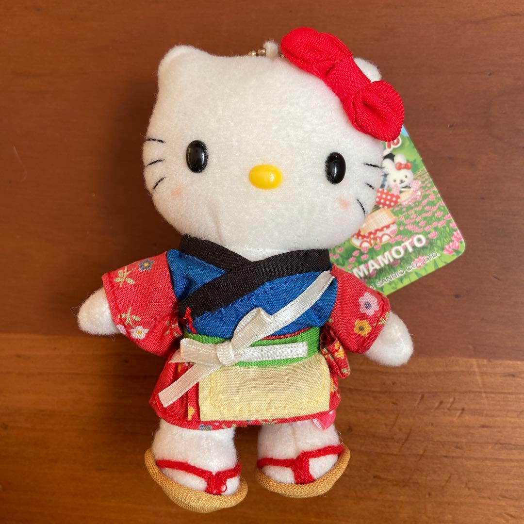 ご当地キティ　熊本　おてもやん　ぬいぐるみ　キーホルダー　レア