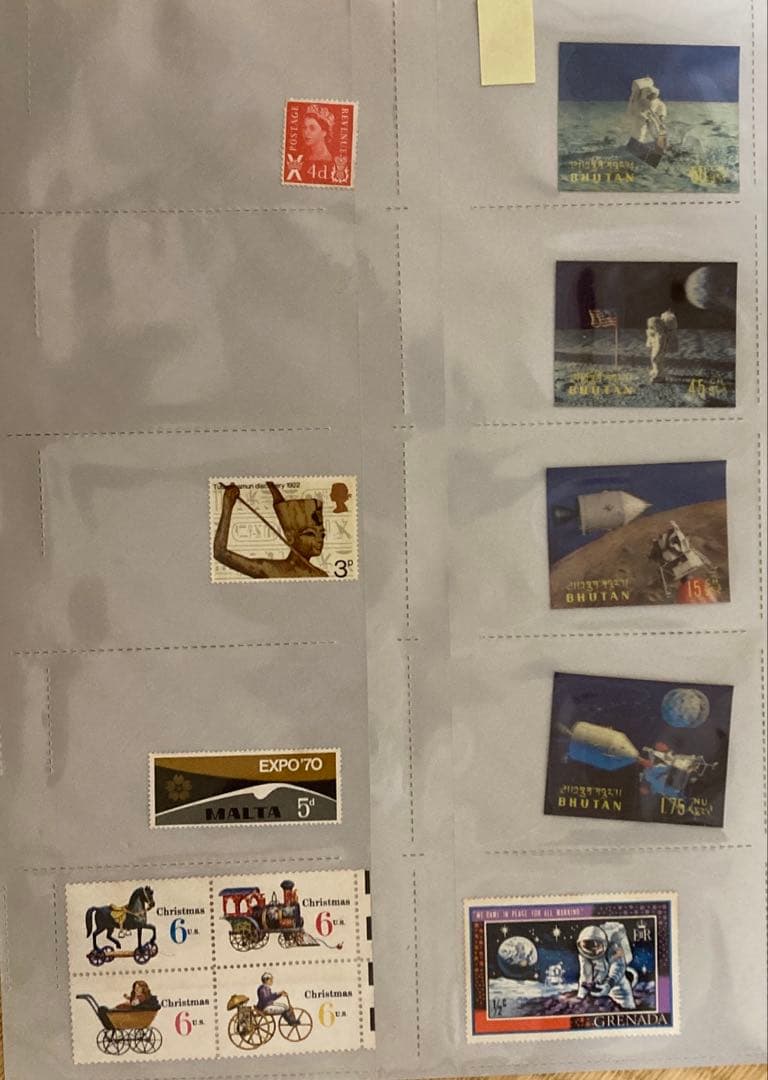 国内外の古い切手　約120枚