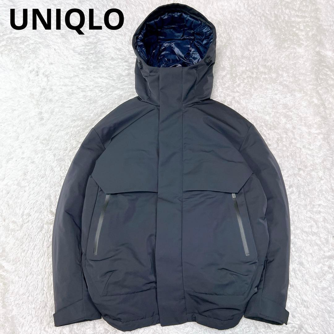 極美品✨UNIQLO＋J ハイブリッドダウンオーバーサイズパーカ S