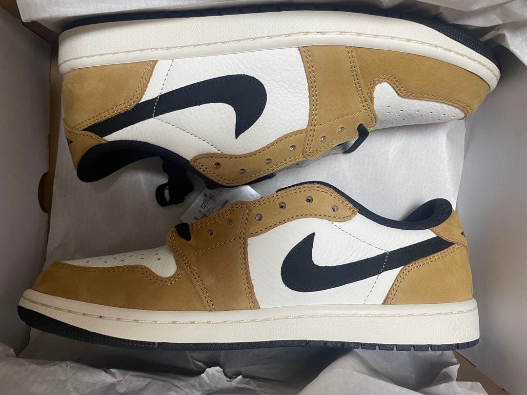 シューズ(男性用) AIR JORDAN 1 RETRO LOW OG SAIL