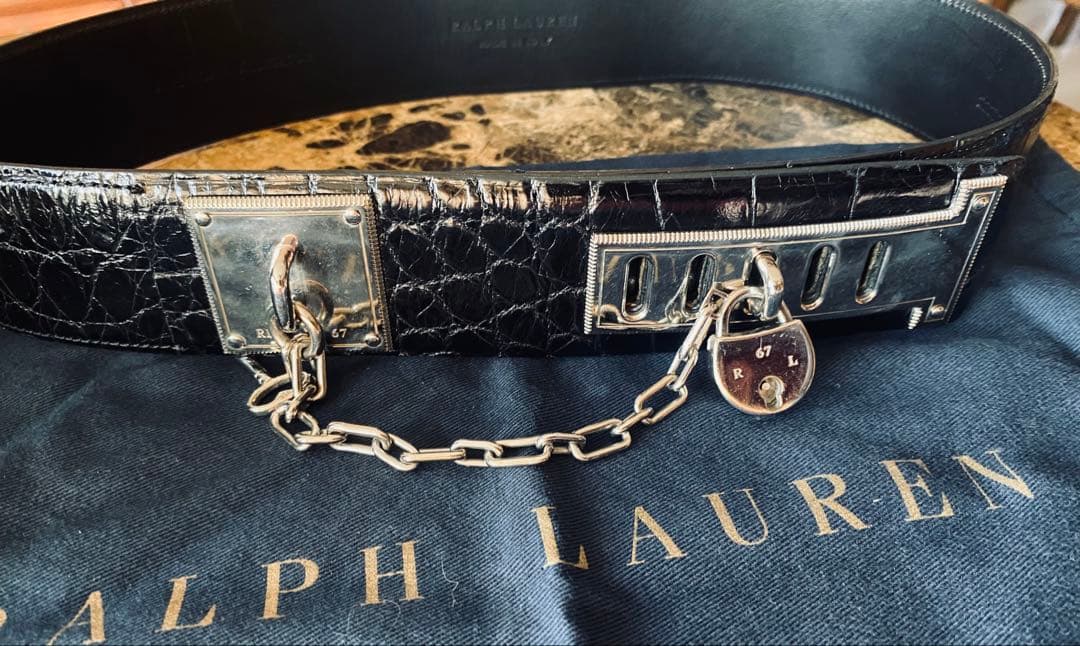 Ralph Lauren アリゲーターCollectionベルト