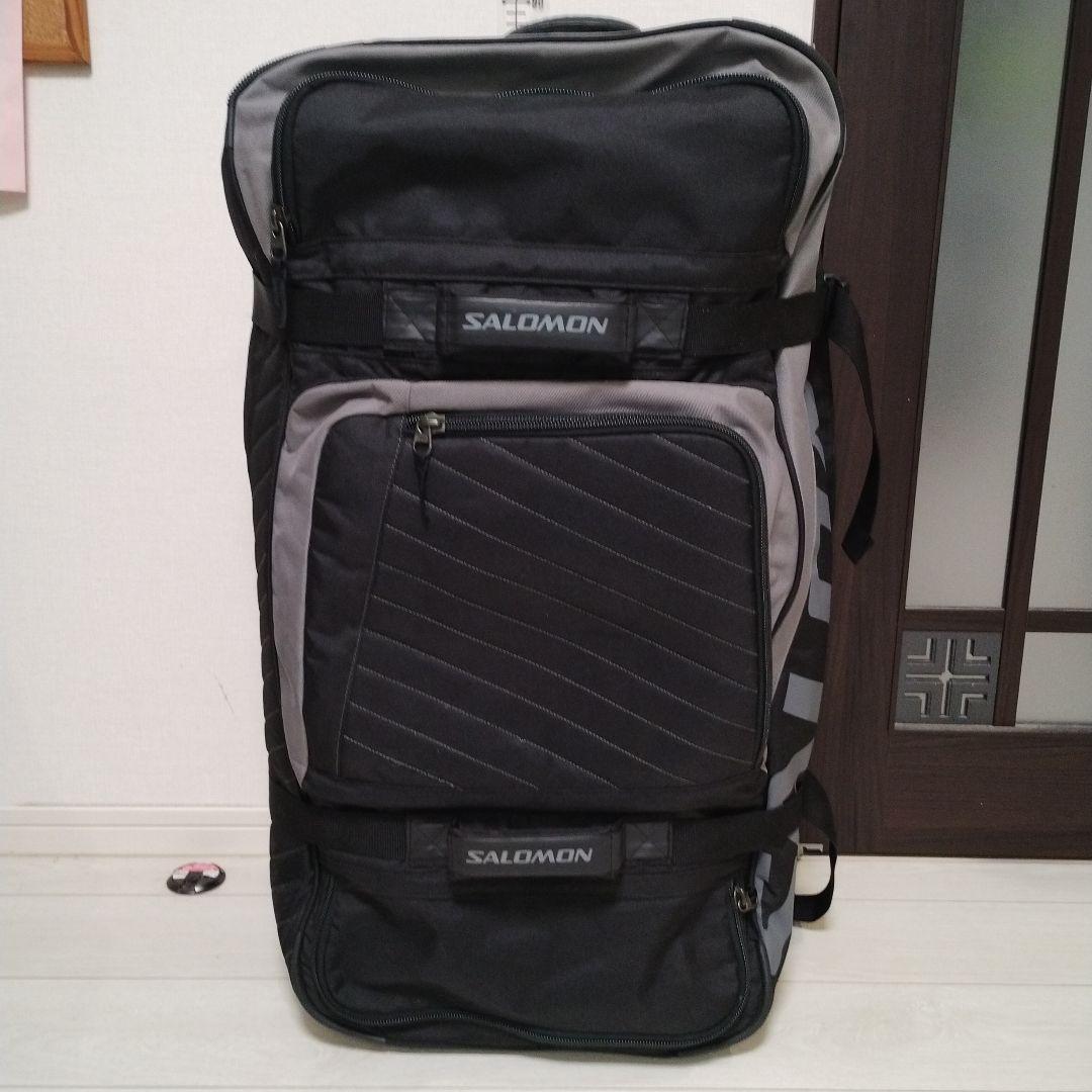 SALOMON サロモン　スキー用キャリーバッグ 大型 ブラック/グレー