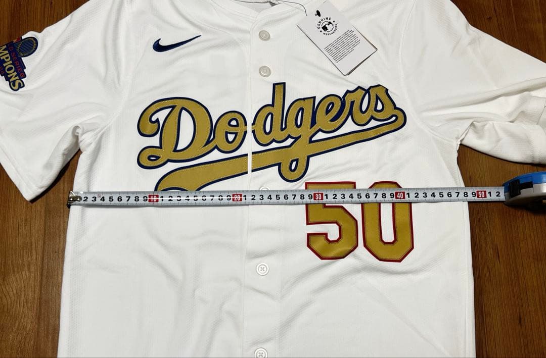 【正規品】ムーキーベッツ ドジャース ゴールドユニフォーム 新品 サイズS