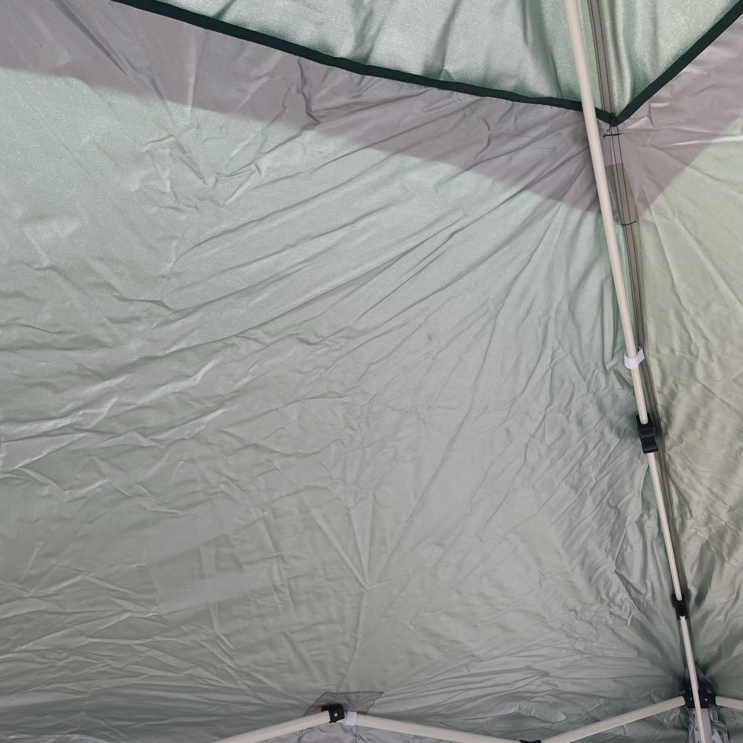 FIELDDOORタープ3m×3m UVカット耐水 サイドシート 2枚付き