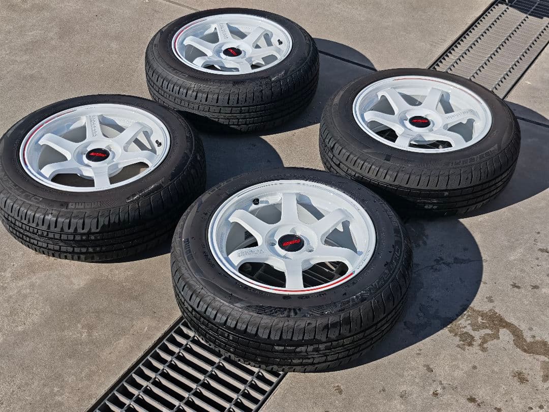 最終値下げTE37 SONIC タイムアタックエディション　15インチ7J+26