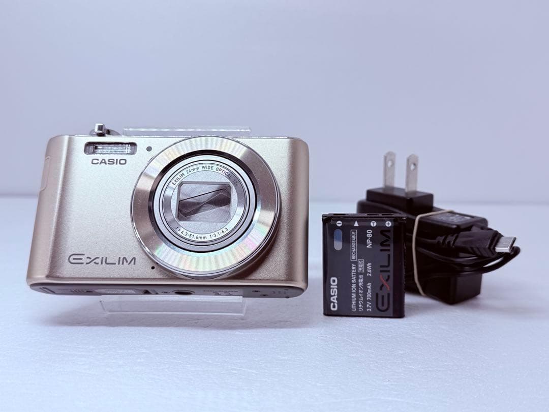 CASIO EXILIM EX-ZS190 ゴールド 動作確認済 コンデジ 人気