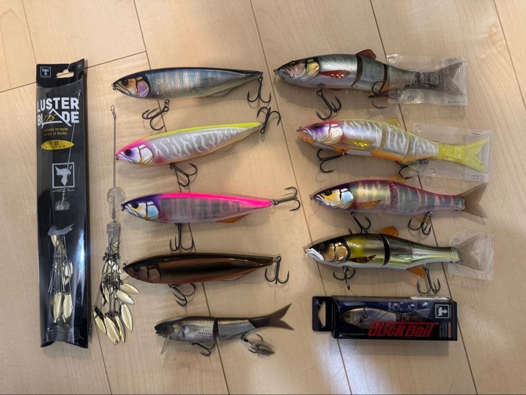 ジャッカル　ビッグベイトまとめ売り　ブラックバス用品