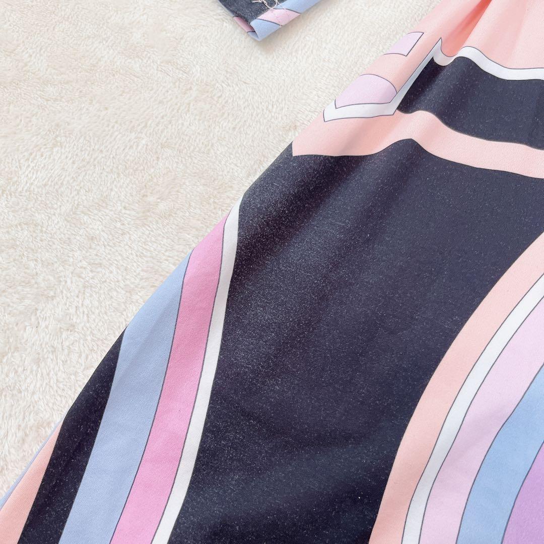 エミリオプッチ EMILIO PUCCI ワンピース ベルト シルク100％