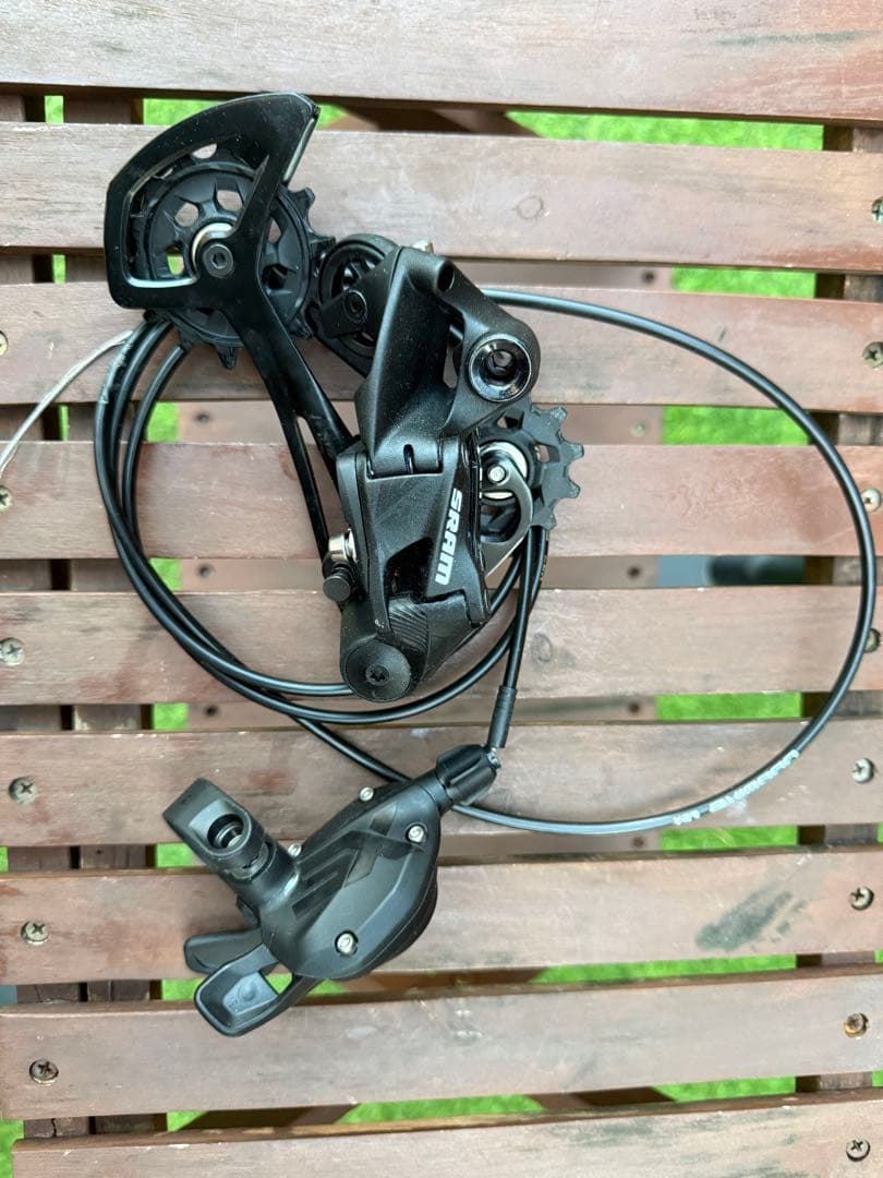 パーツ sram sx rear derailleur & lever set