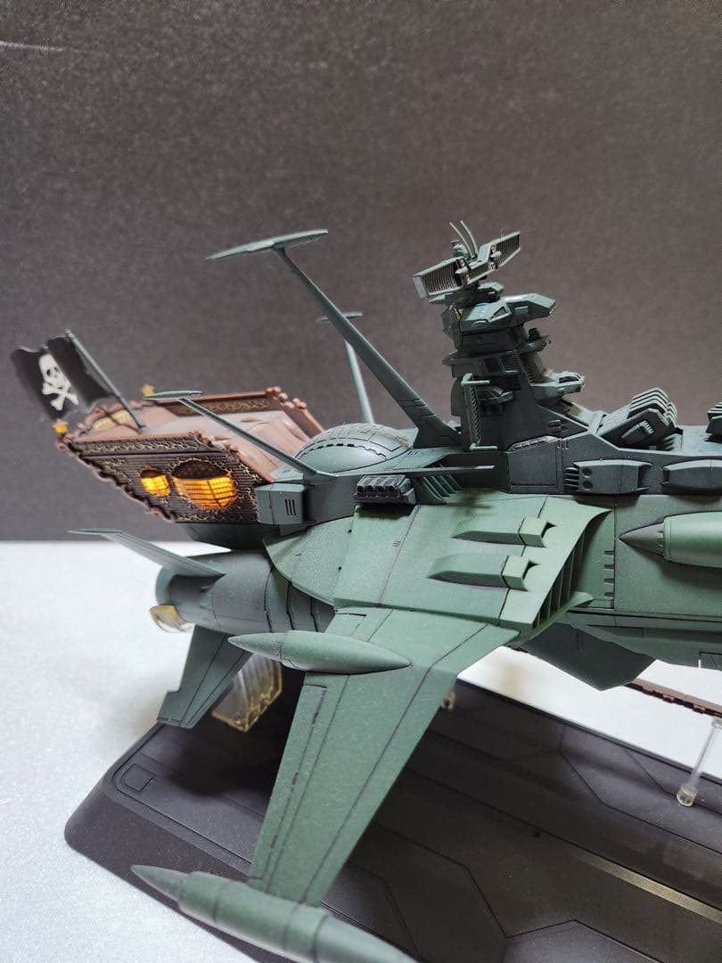 高*幸様 超合金魂 GX-67 宇宙海賊戦艦アルカディア号　重厚手直し　リタッチ