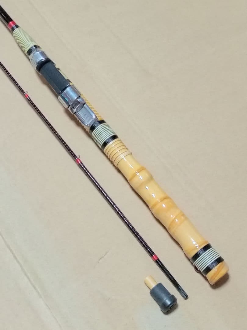 チヌ竿　筏竿　 手作り　布袋竹 ②